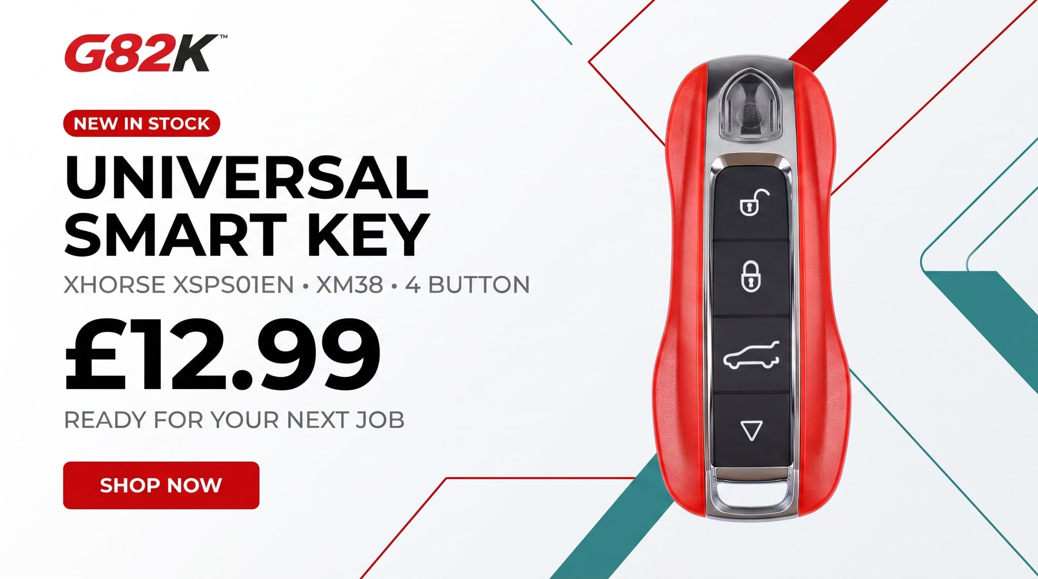 Xhorse XSPS01EN XM38 four-button universal smart key